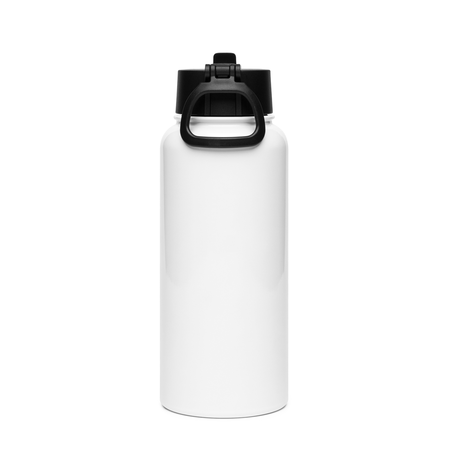 Stainless Steel Water Bottle with Straw Lid