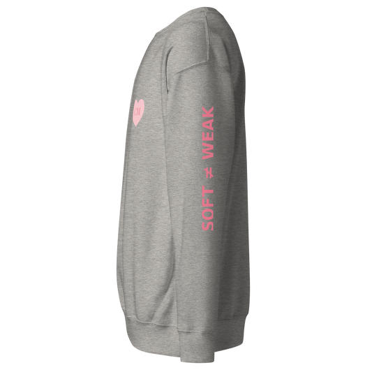 Soft ≠ Weak Statement Crewneck