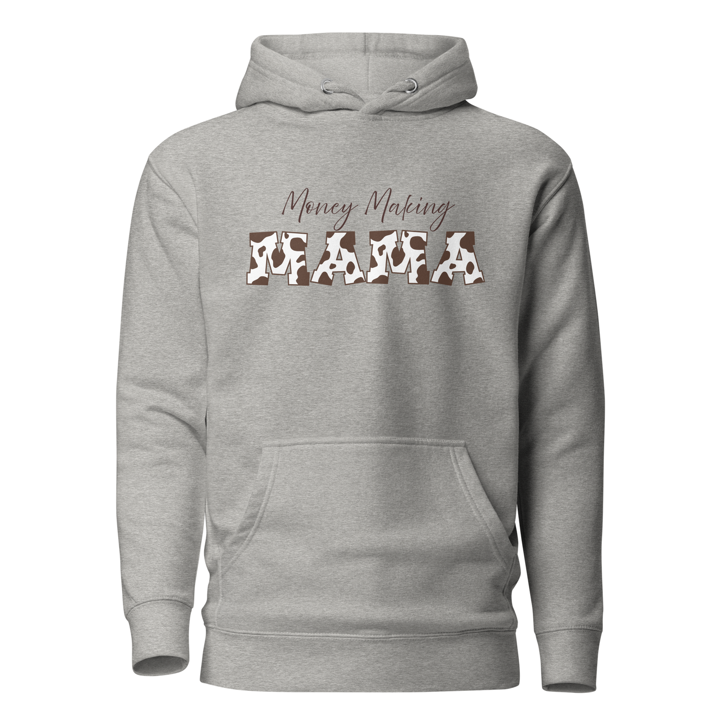 Money Making Mama Cow Print Hoodie