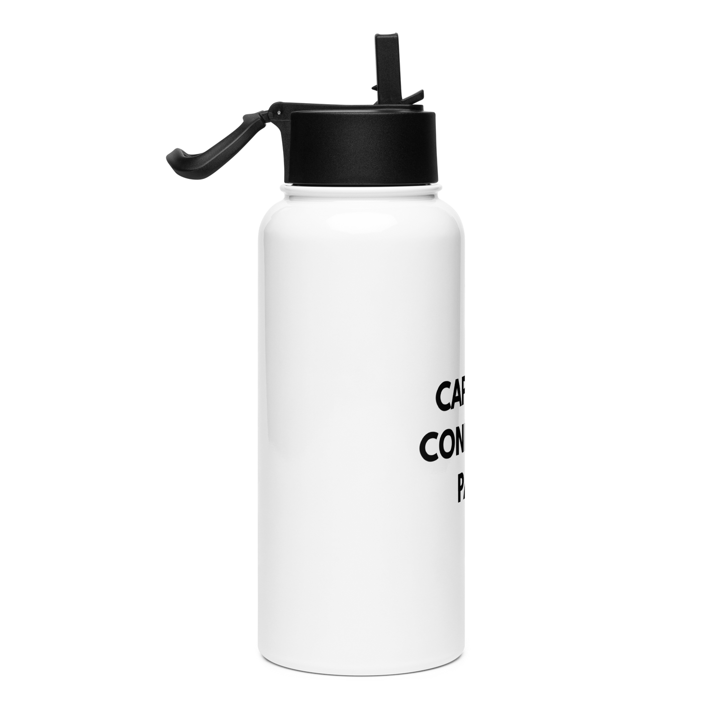 Stainless Steel Water Bottle with Straw Lid